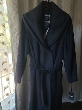 NWT DKNY Black Coat